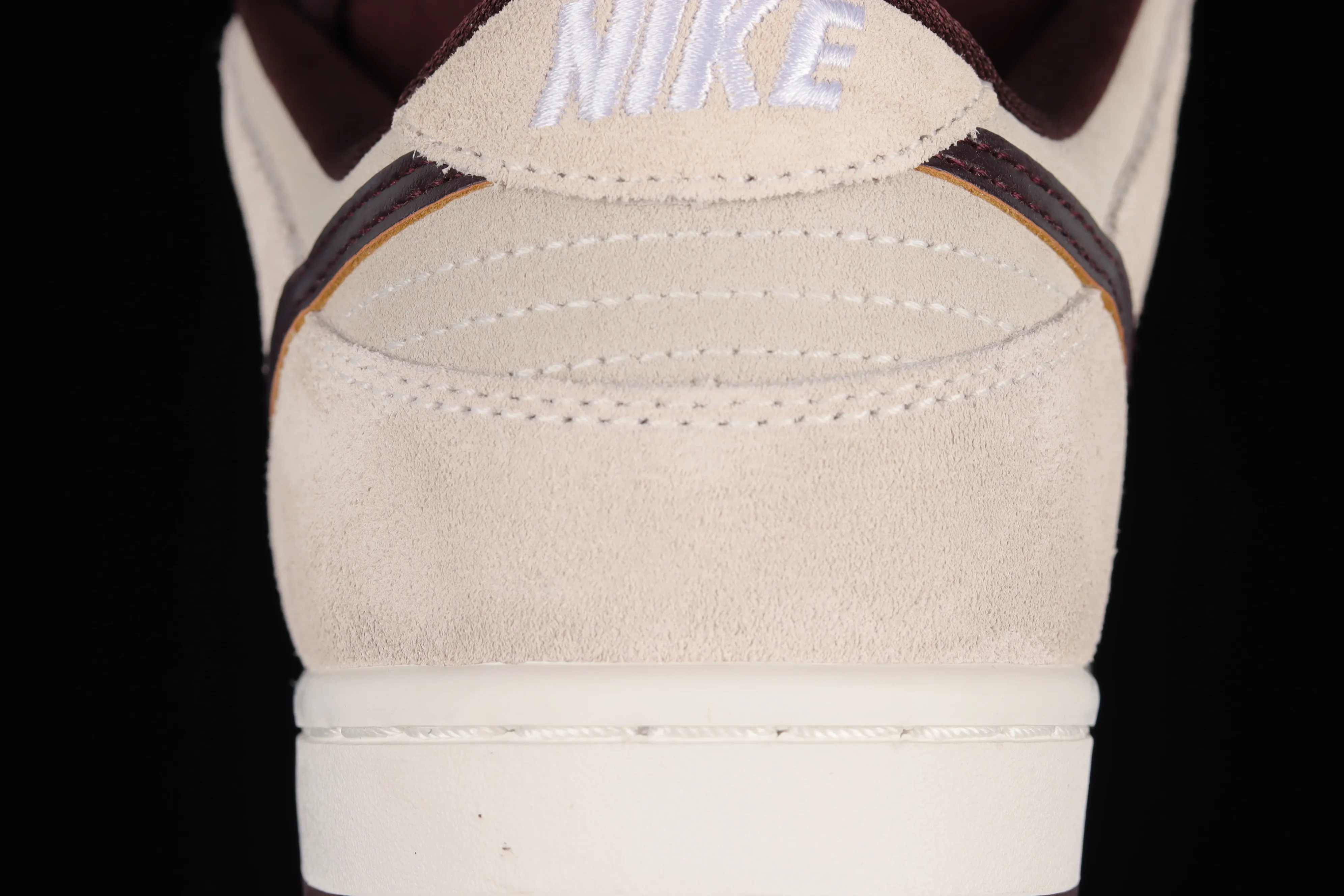 All categories Nk SB Dunk series Nk SB Dunk Low low-top sneakers F version Nk SB Dunk Low "Desert Sand" dark brown gray low-top series casual sneakers BQ6817-004